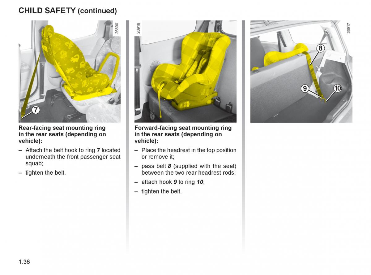 Renault Twingo II 2 owners manual / page 43