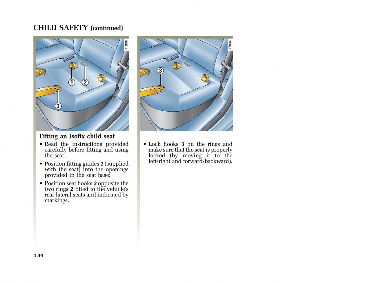 Renault Vel Satis owners manual / page 53