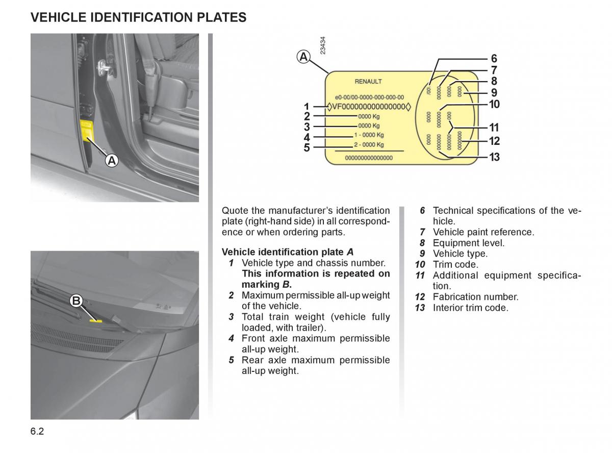 Renault Espace IV 4 owners manual / page 247