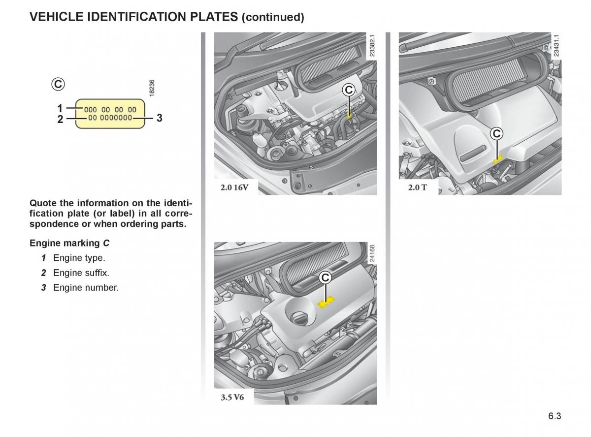 Renault Espace IV 4 owners manual / page 248