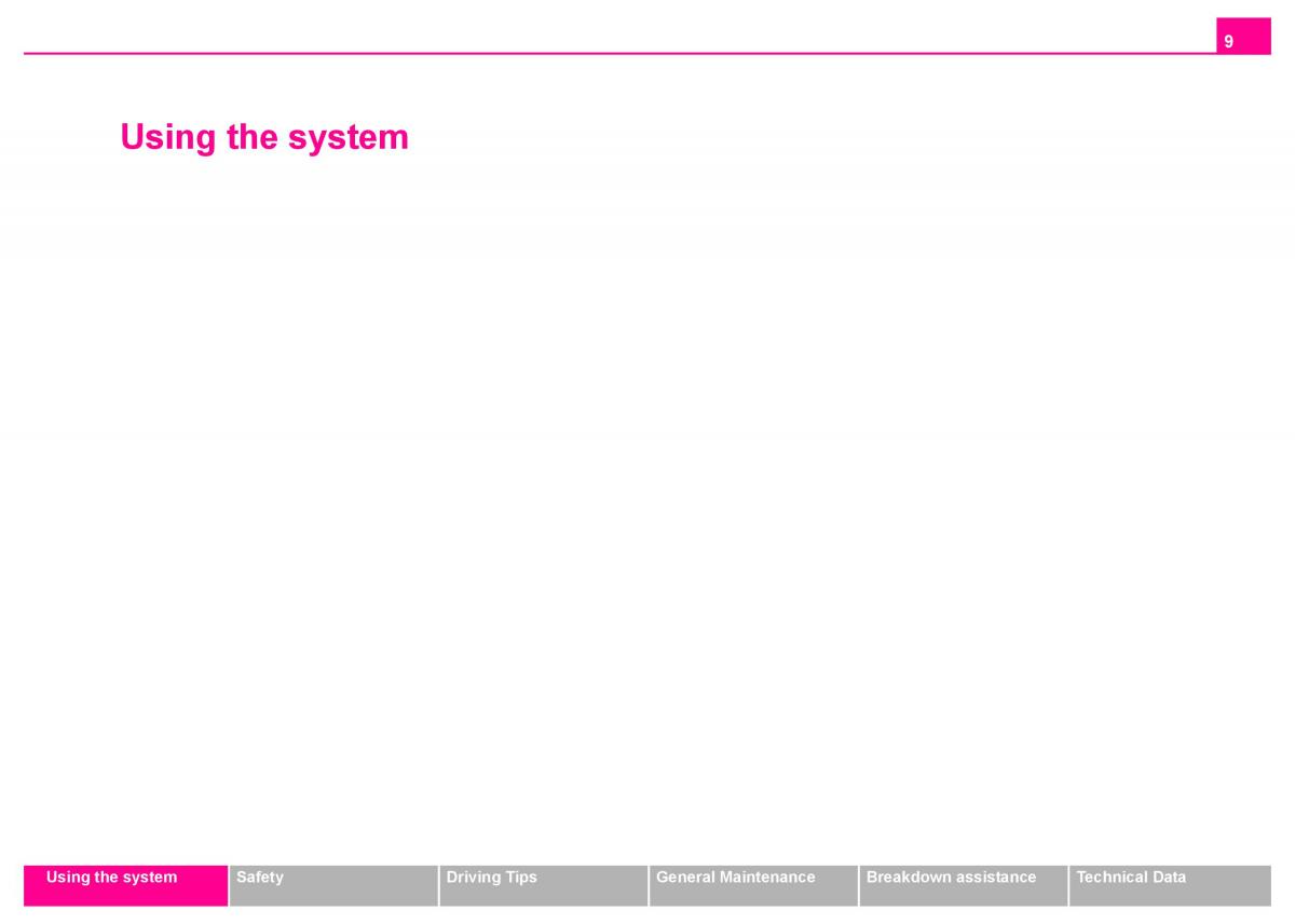 manual  Skoda Superb I 1 owners manual / page 10