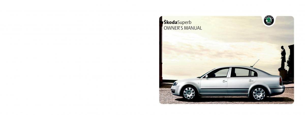 manual  Skoda Superb I 1 owners manual / page 1