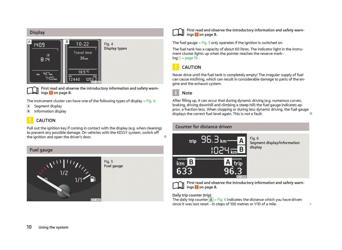 manual  Skoda Superb II 2 owners manual / page 12