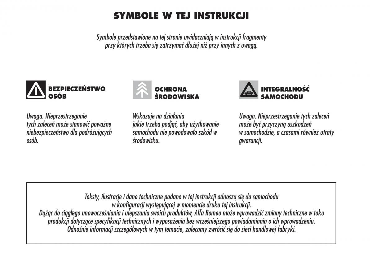 manual  Alfa Romeo 159 instrukcja / page 7