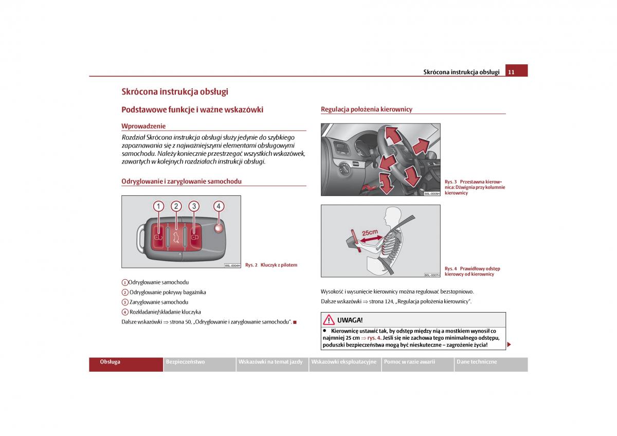 manual  Skoda Yeti instrukcja / page 13