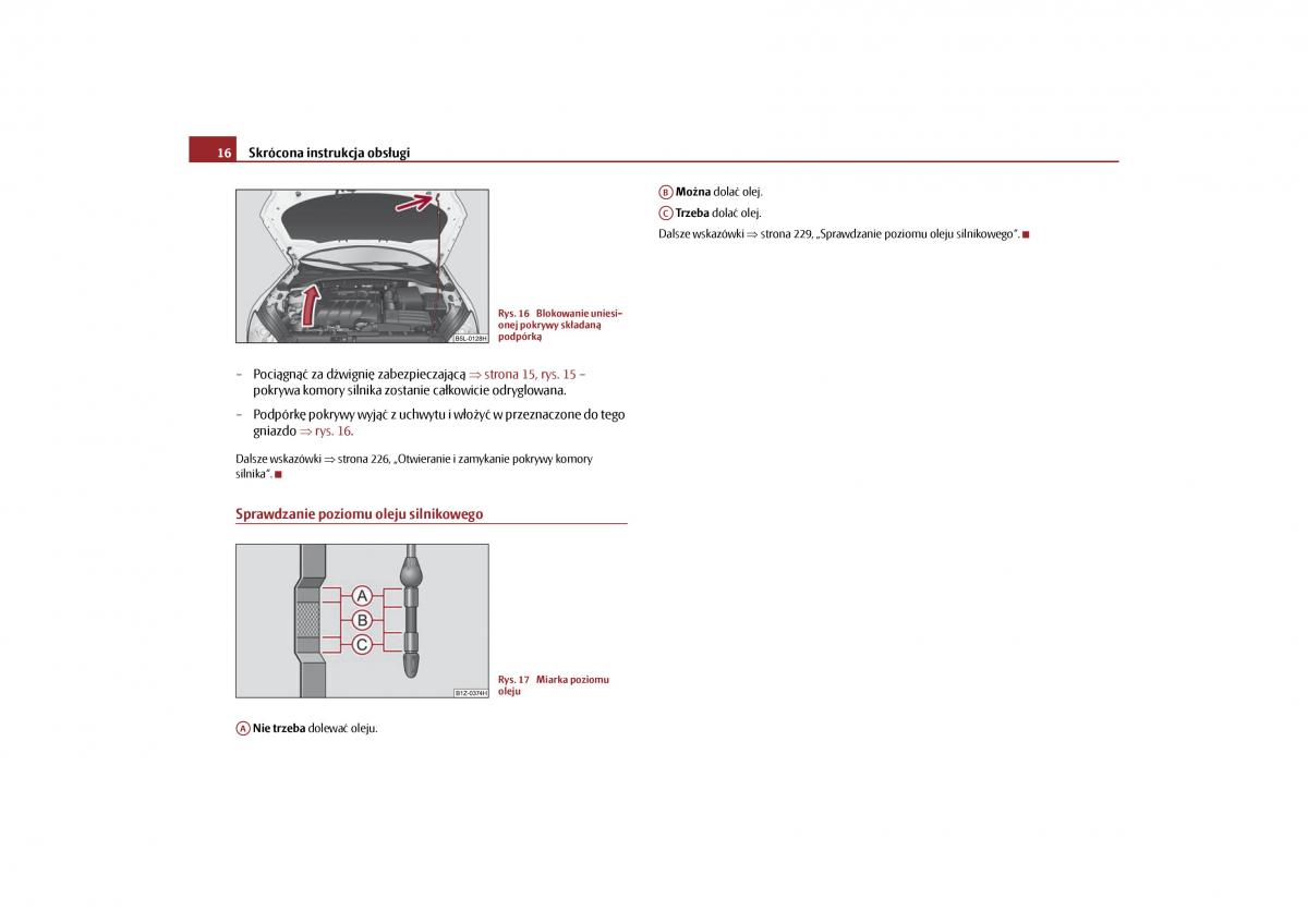 manual  Skoda Yeti instrukcja / page 18