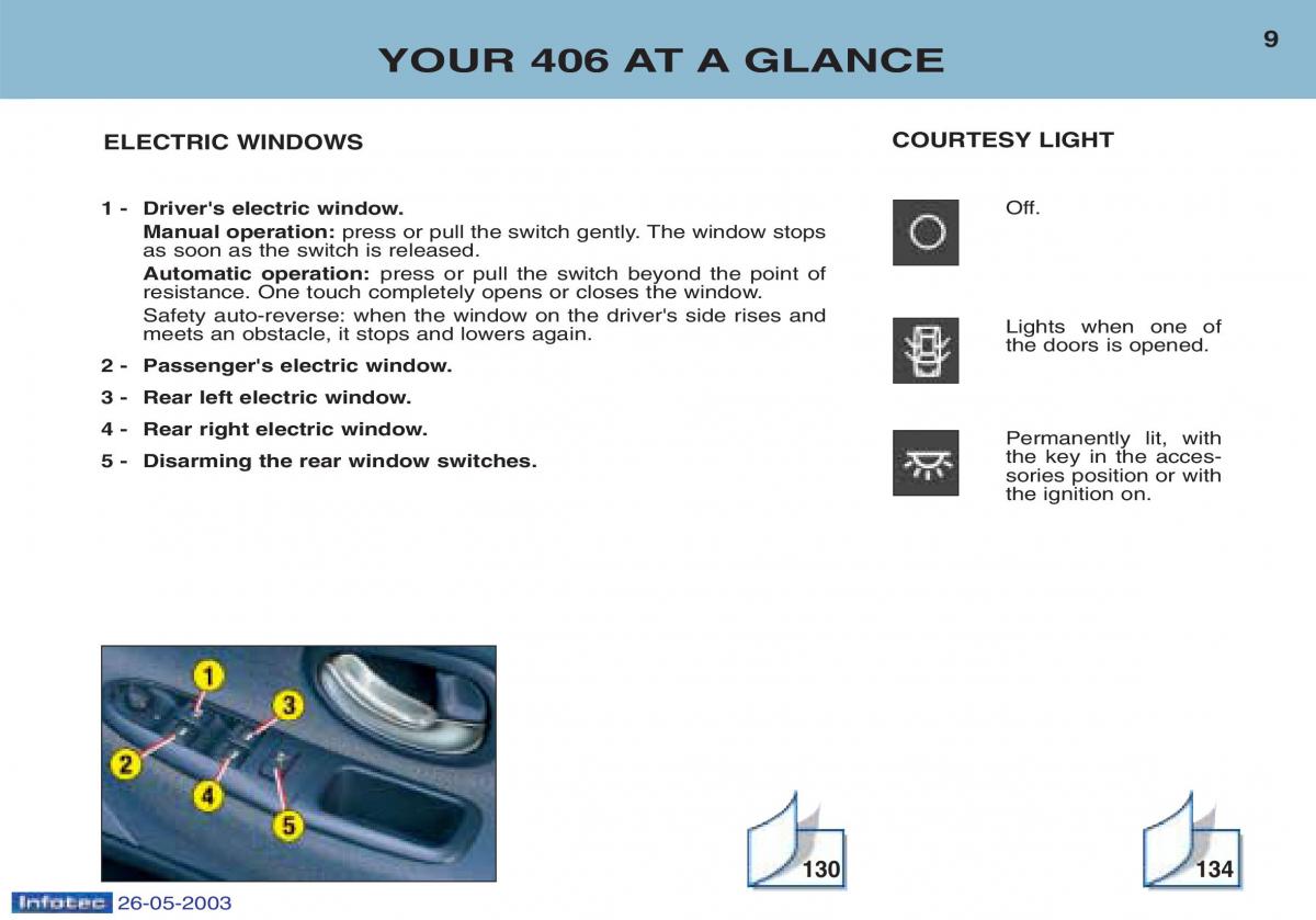 Peugeot 406 owners manual / page 79