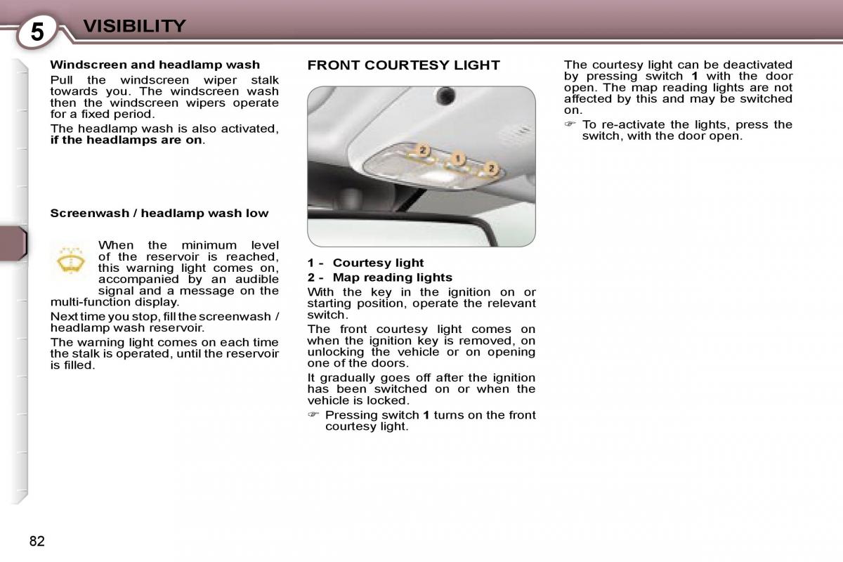 Peugeot 407 owners manual / page 101