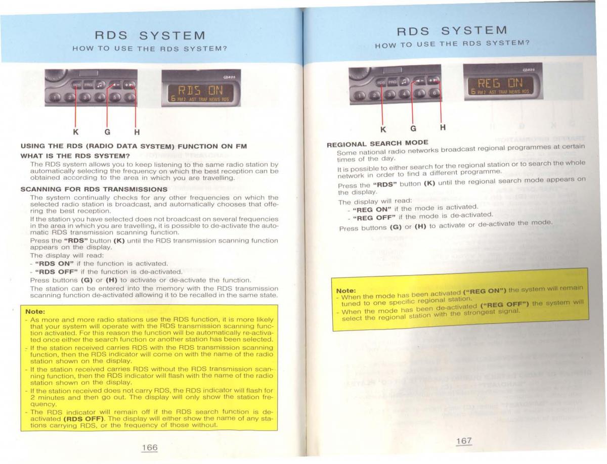 Peugeot 806 owners manual / page 93