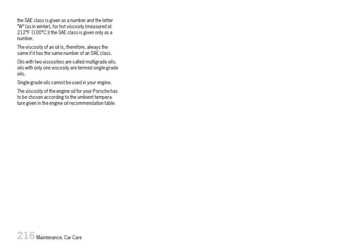 Porsche Boxster 987 owners manual / page 218