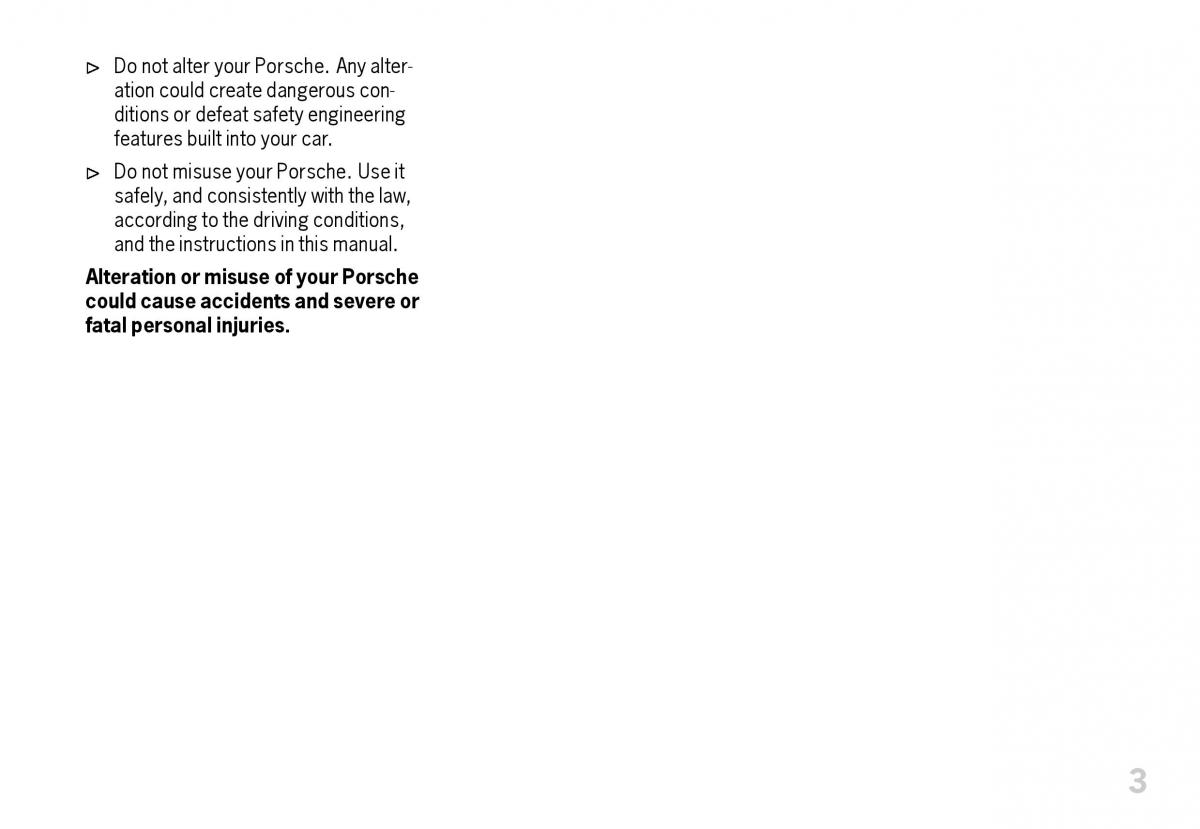 Porsche Boxster 987 owners manual / page 5