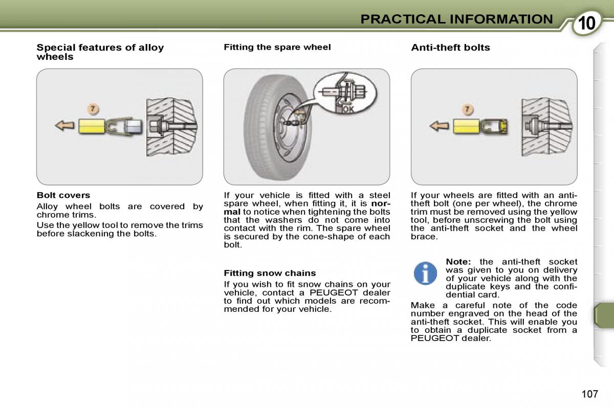 manual  Peugeot 607 owners manual / page 6
