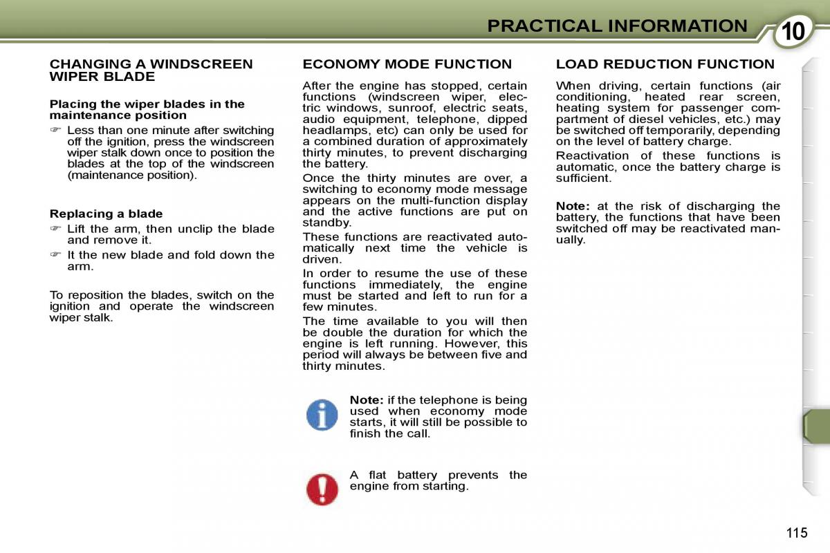 manual  Peugeot 607 owners manual / page 8