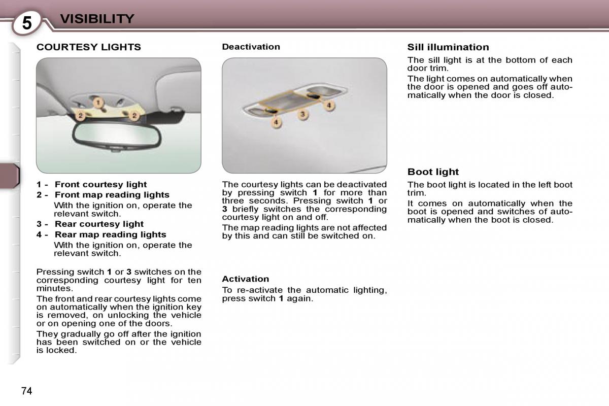 Peugeot 607 owners manual / page 83