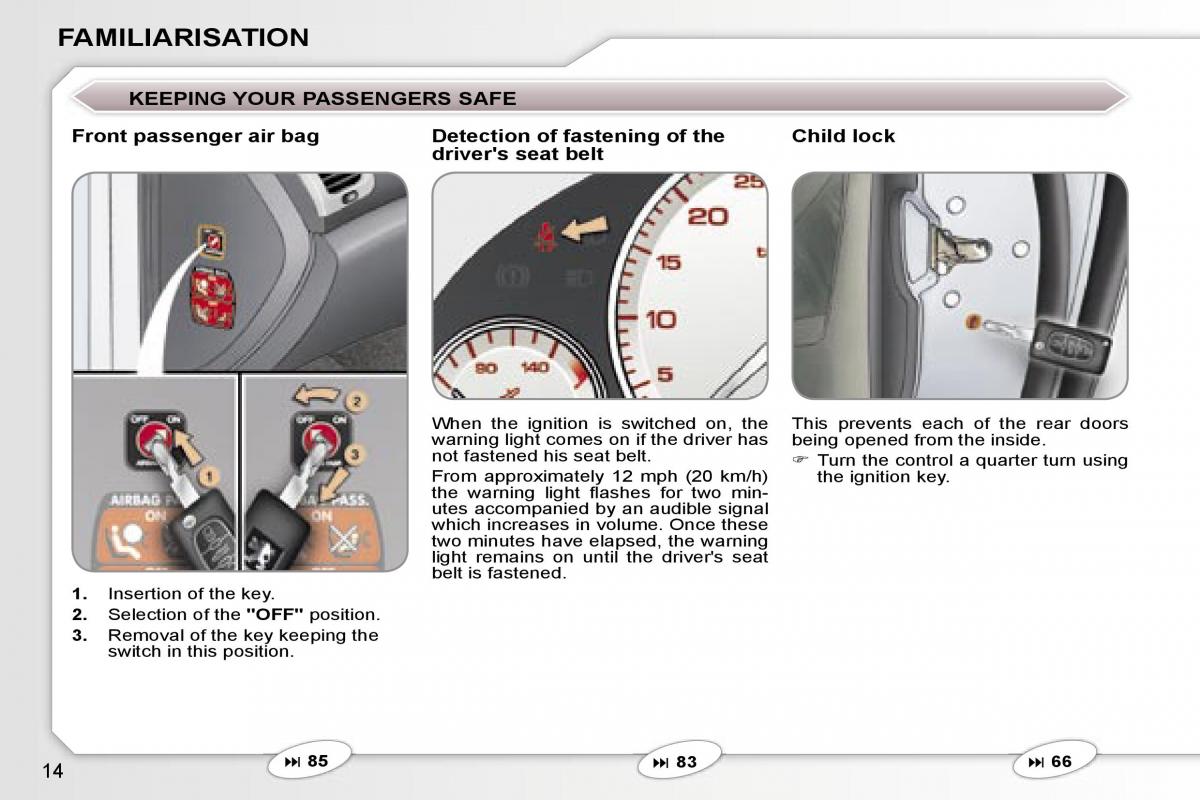 manual  Peugeot 607 owners manual / page 21