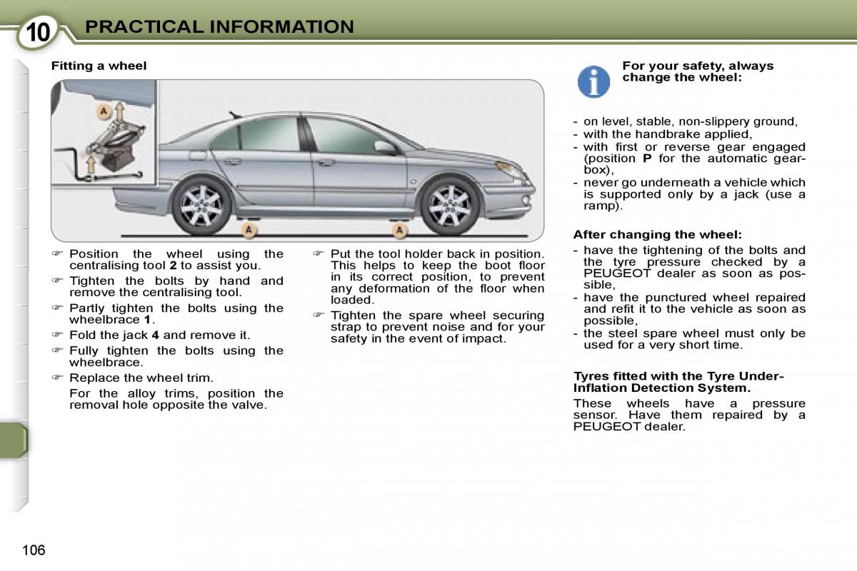 manual  Peugeot 607 owners manual / page 5