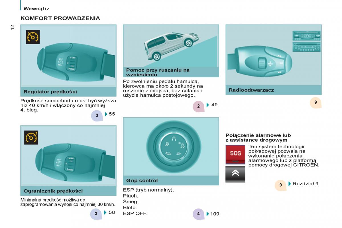 manual  Citroen Berlingo II 2 instrukcja / page 14