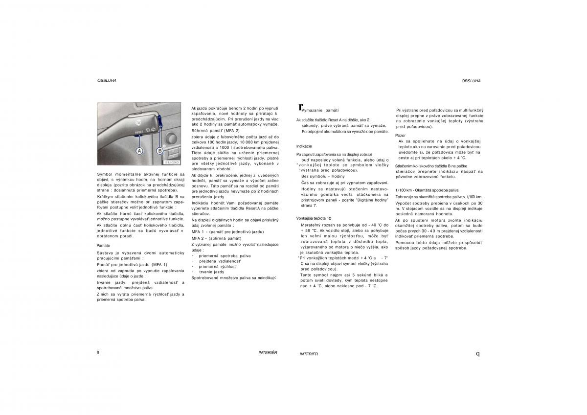 manual  VW Golf III 3 navod k obsludze / page 4