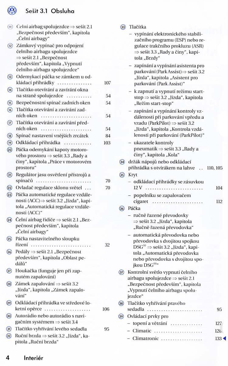 VW Golf VI 6 navod k obsludze page 6 pdf