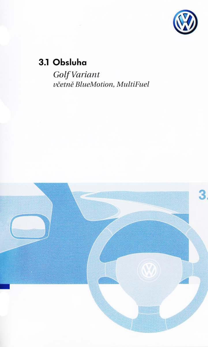 VW Golf VI 6 navod k obsludze / page 1