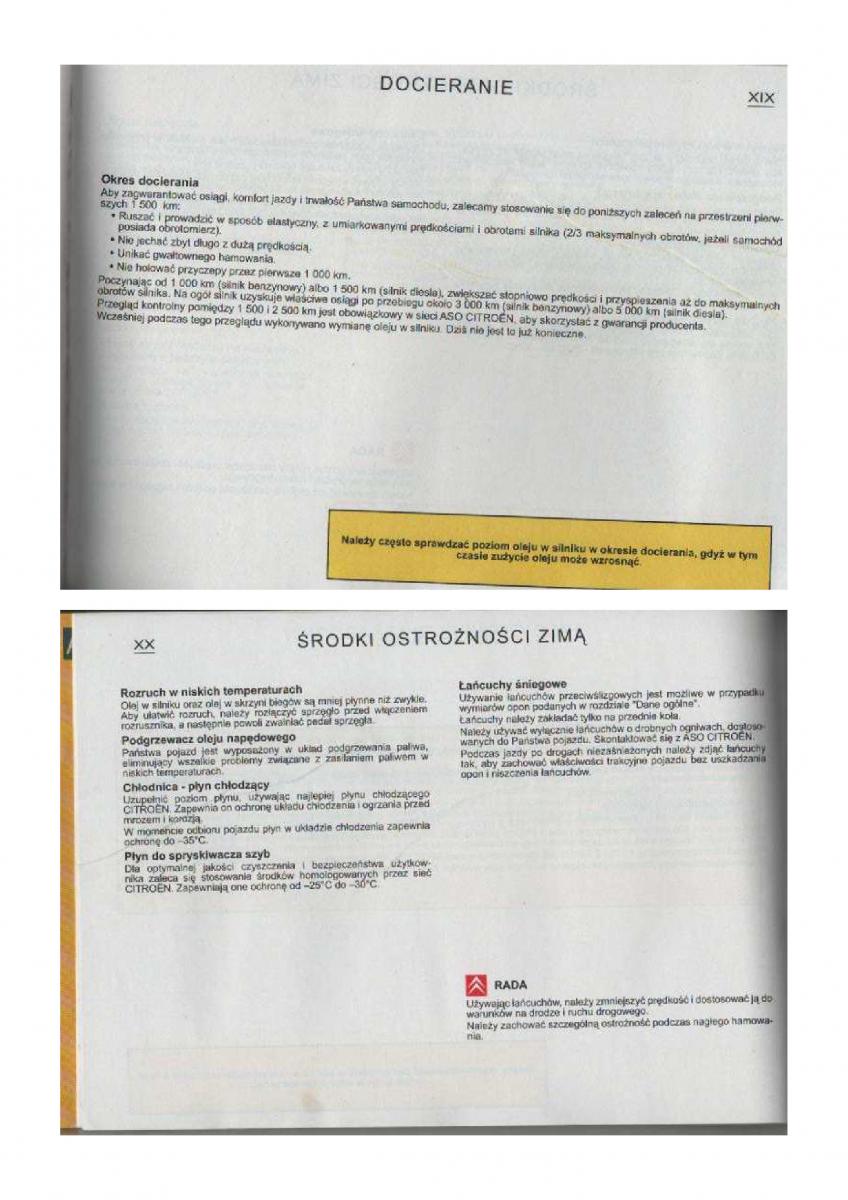 manual  Citroen C3 I 1 instrukcja / page 78