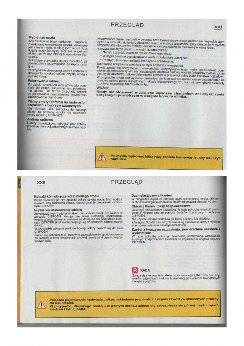 manual  Citroen C3 I 1 instrukcja / page 79