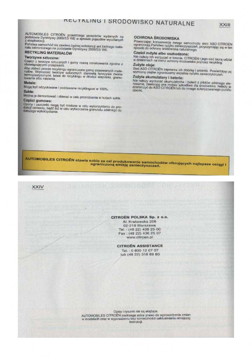 manual  Citroen C3 I 1 instrukcja / page 80