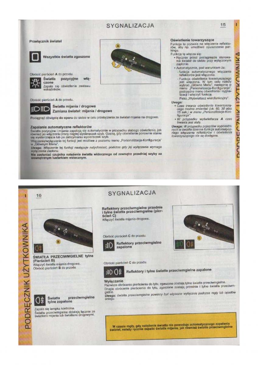 manual  Citroen C3 I 1 instrukcja / page 9