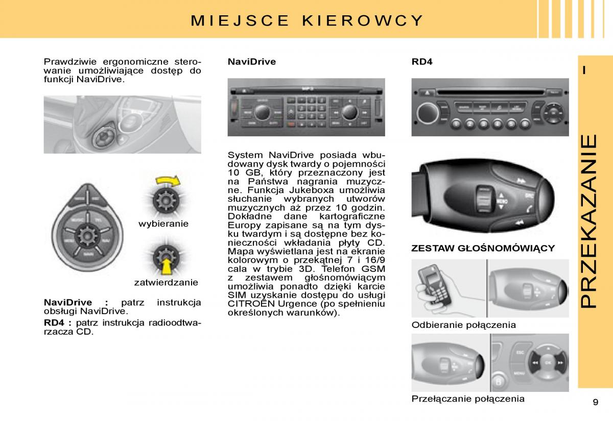 manual  Citroen C8 instrukcja / page 7