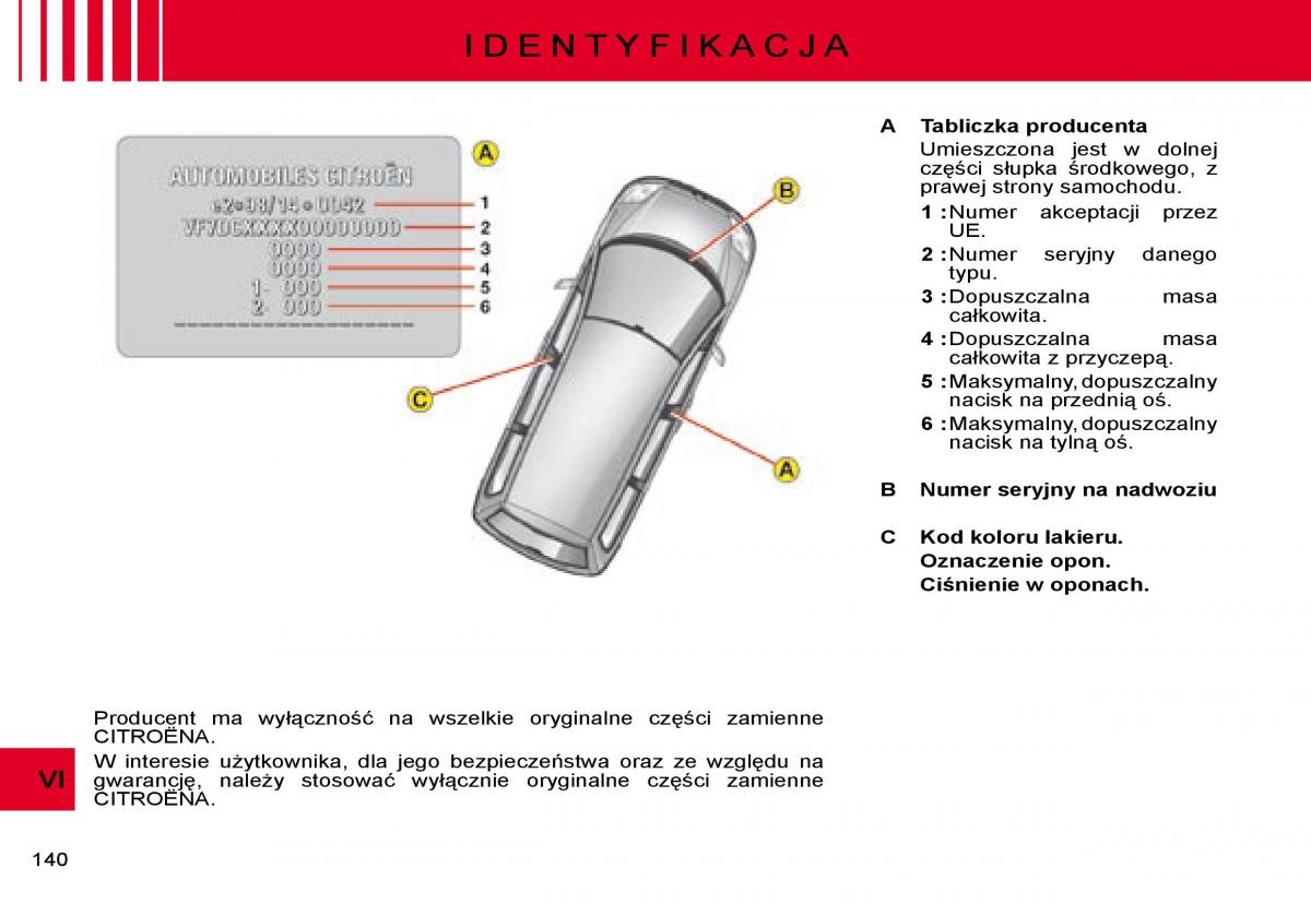 Citroen C8 instrukcja obslugi / page 138