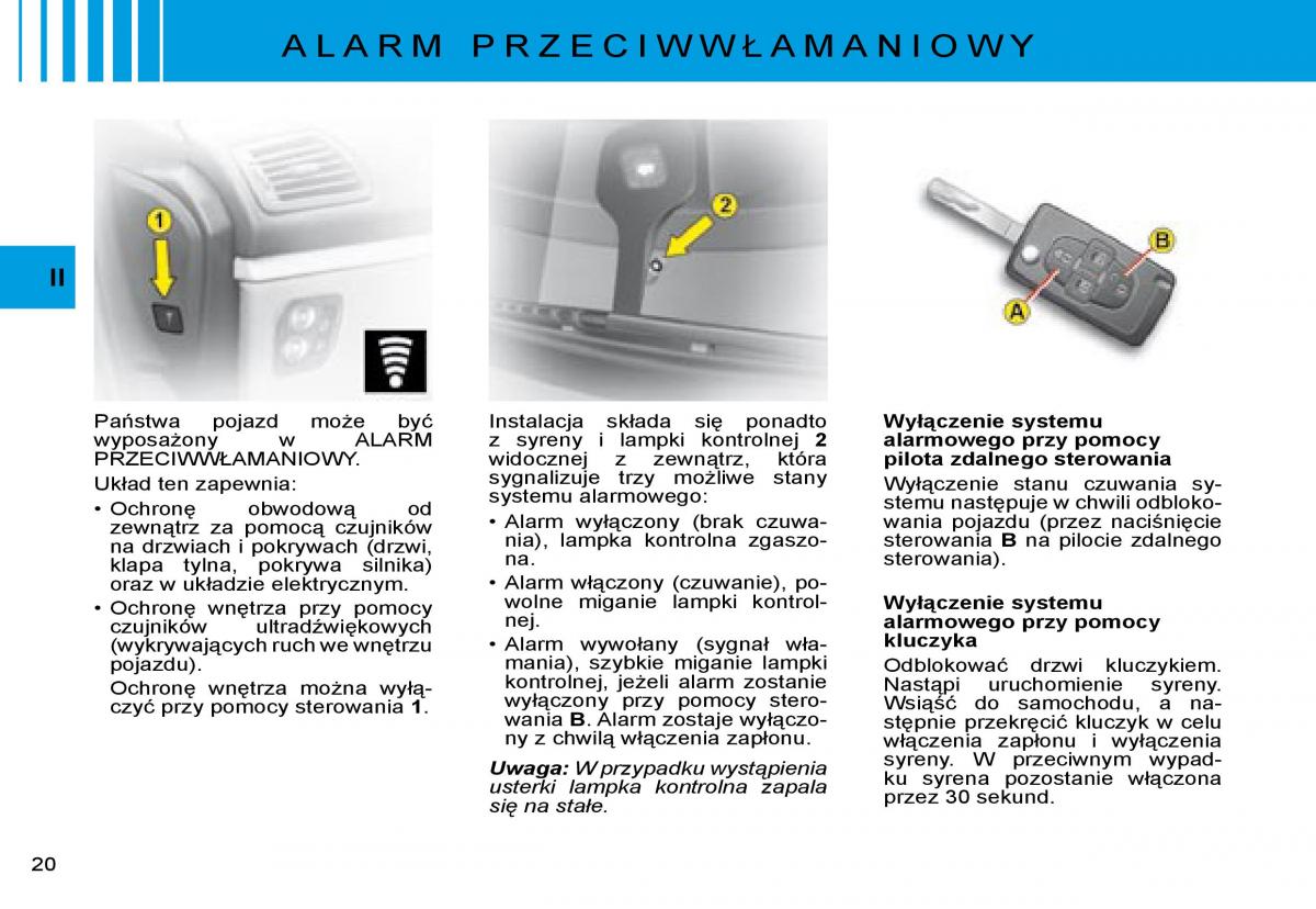 manual  Citroen C8 instrukcja / page 17