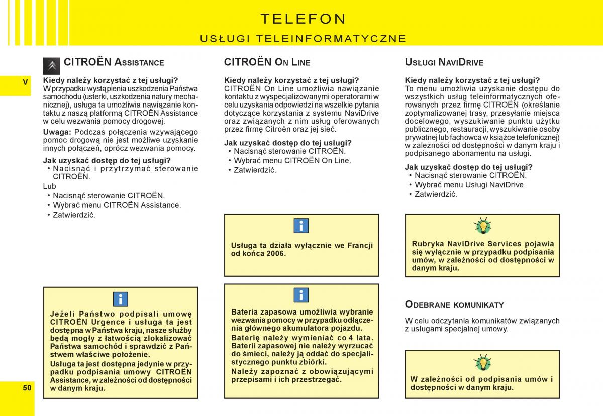 manual  Citroen C8 instrukcja / page 189