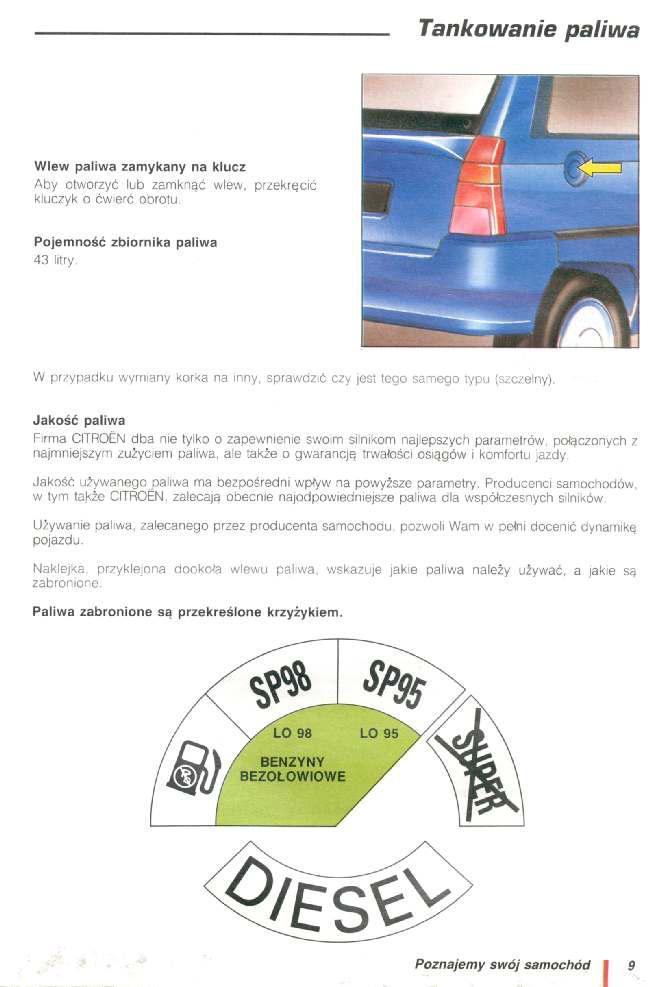 manual  Citroen AX instrukcja / page 10