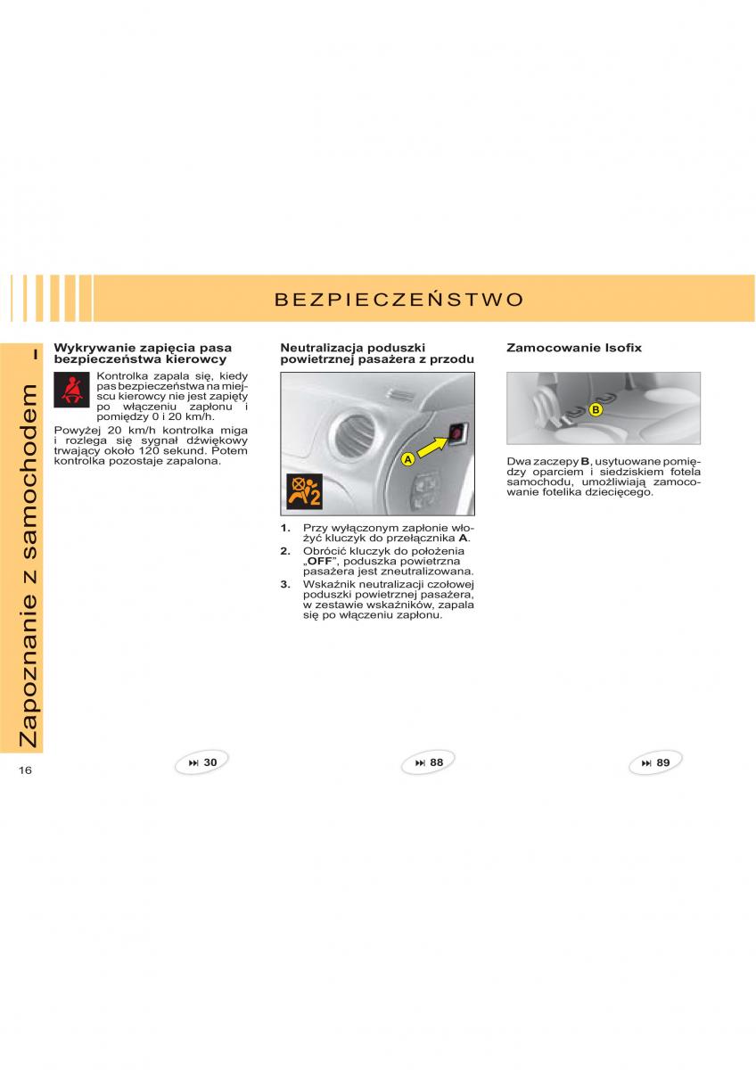 manual  Citroen C2 instrukcja / page 13