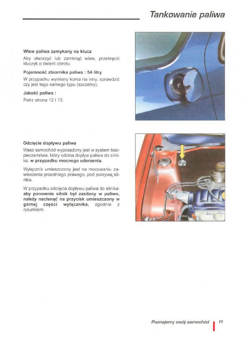 manual  Citroen ZX instrukcja / page 12