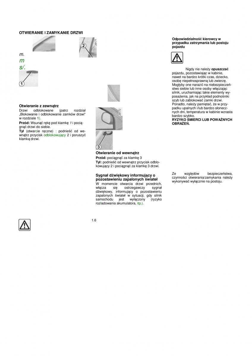 Dacia Duster instrukcja obslugi / page 11
