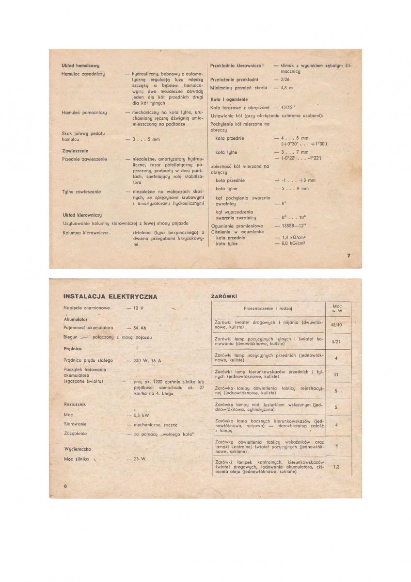 Fiat 126P maluch instrukcja obslugi / page 4