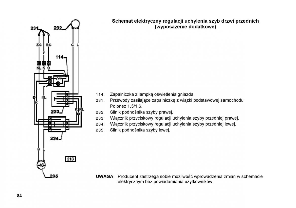 manual  FSO Polonez instrukcja / page 92