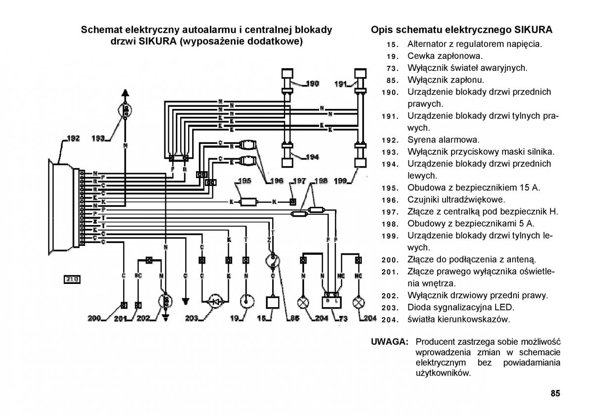 manual  FSO Polonez instrukcja / page 93