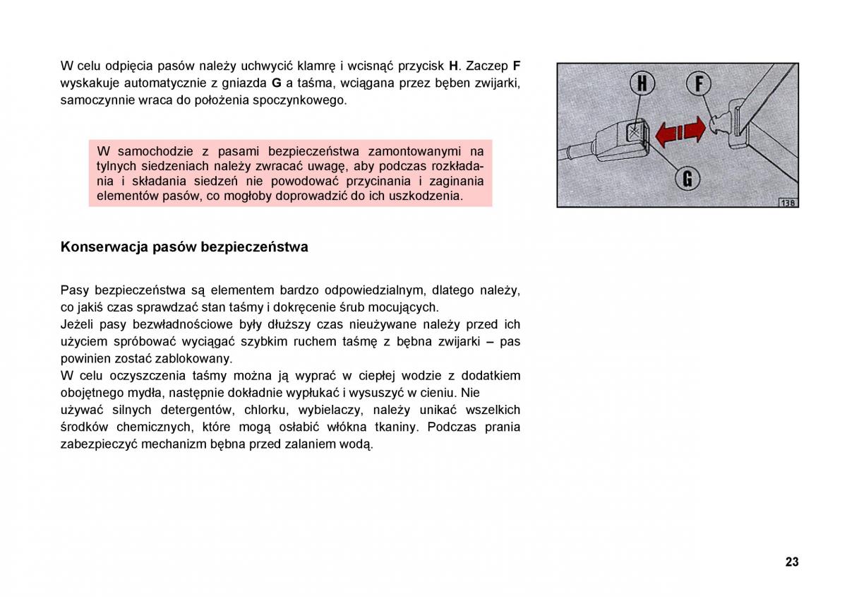 FSO Polonez instrukcja obslugi / page 31