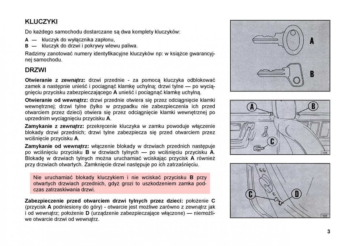 manual  FSO Polonez instrukcja / page 11