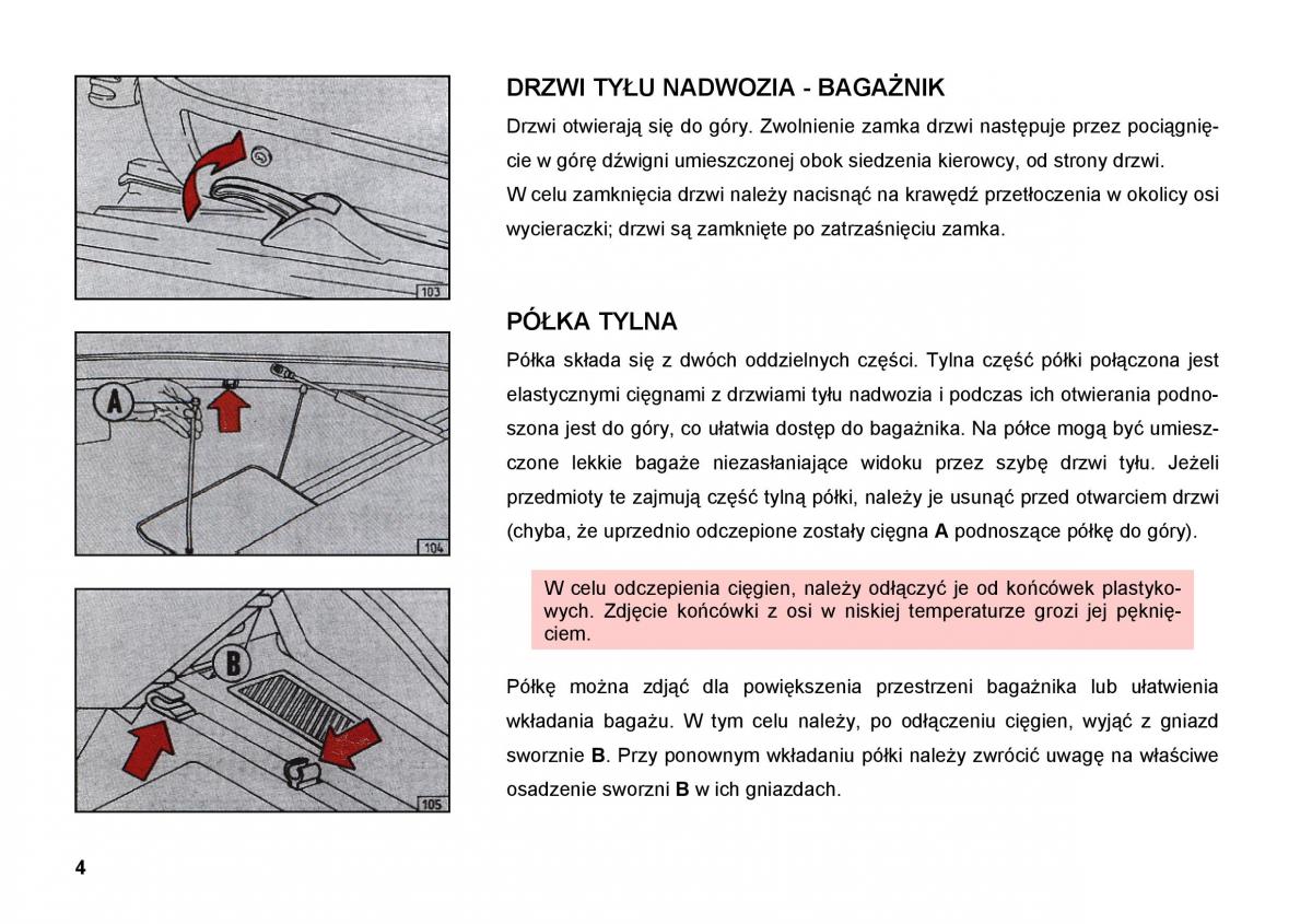 manual  FSO Polonez instrukcja / page 12