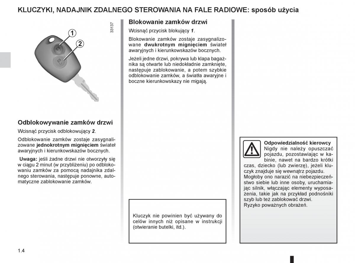manual  Dacia Sandero II 2 instrukcja / page 8