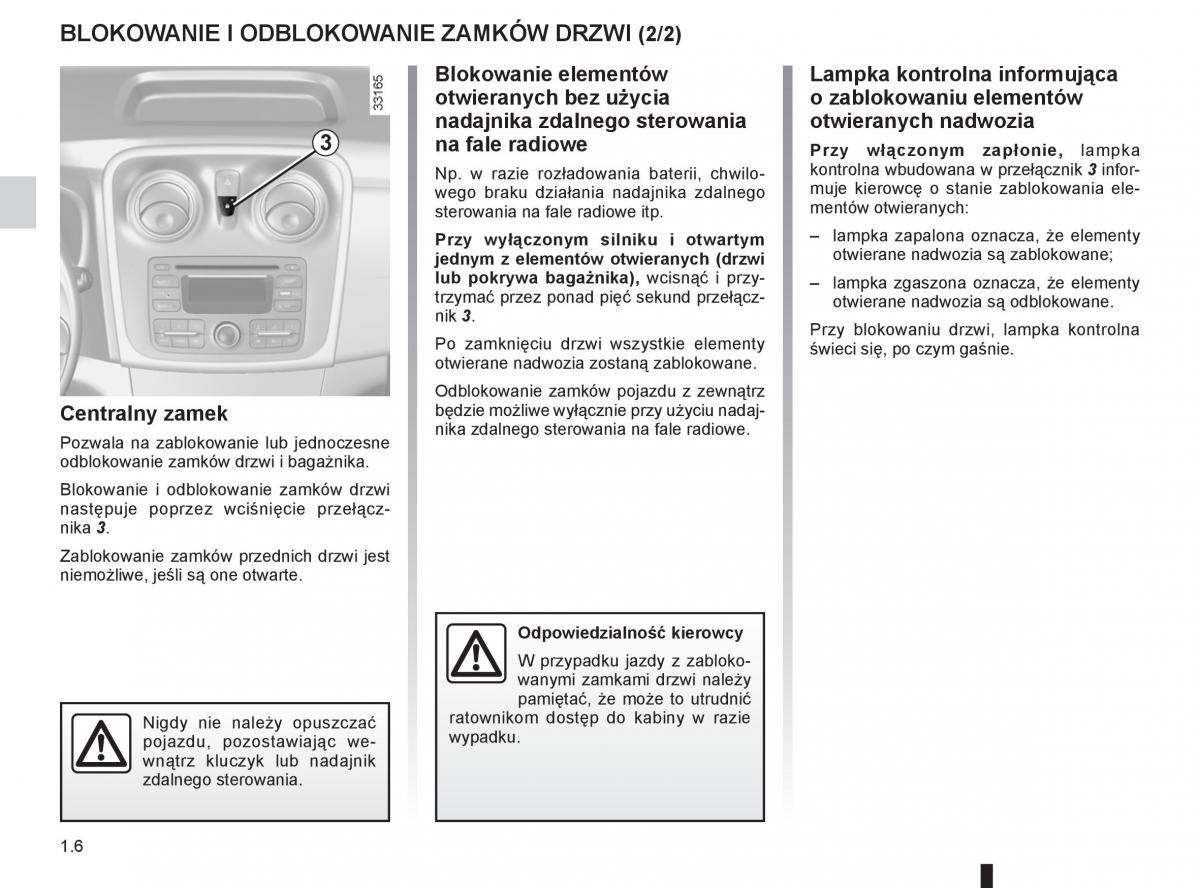 manual  Dacia Sandero II 2 instrukcja / page 10