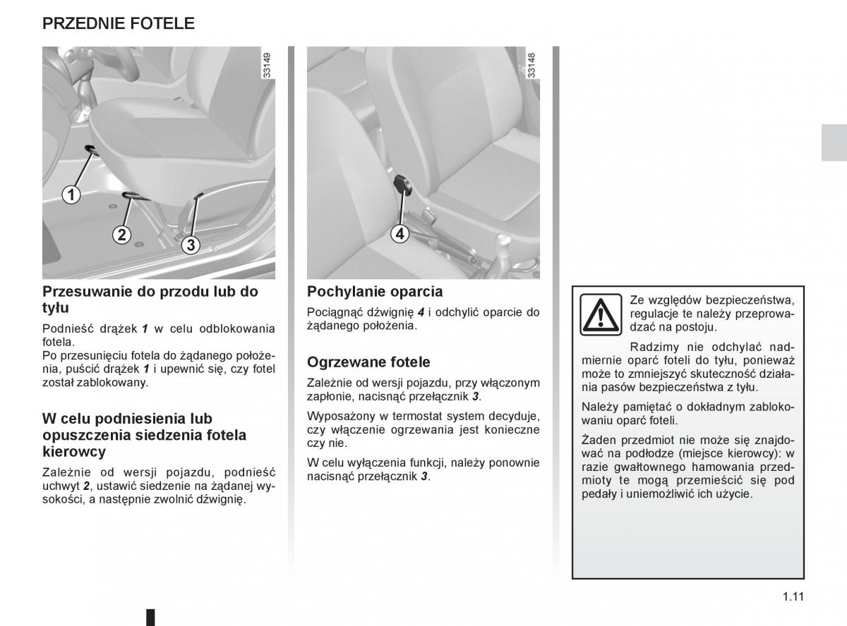 Dacia Sandero II 2 instrukcja obslugi / page 15