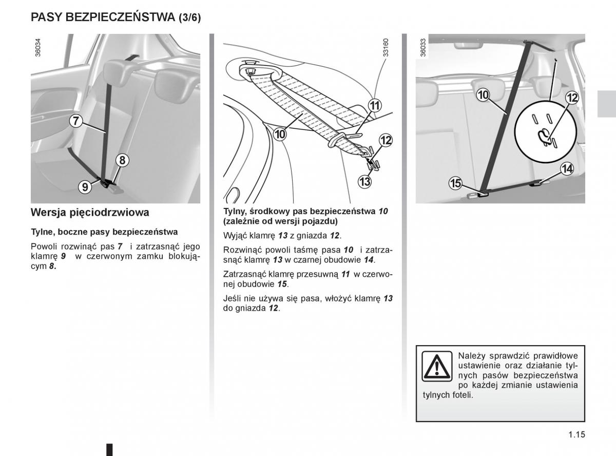 manual  Dacia Sandero II 2 instrukcja / page 19