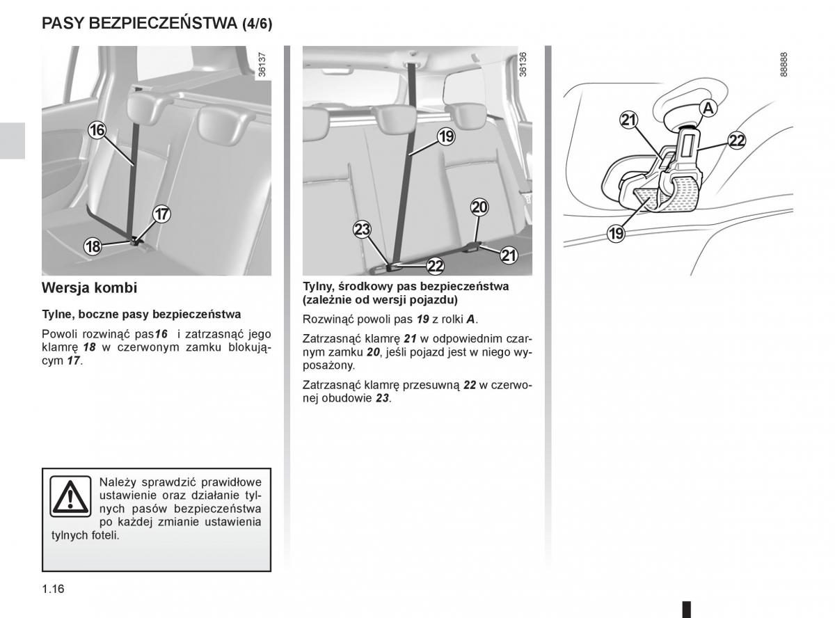 Dacia Sandero II 2 instrukcja obslugi / page 20