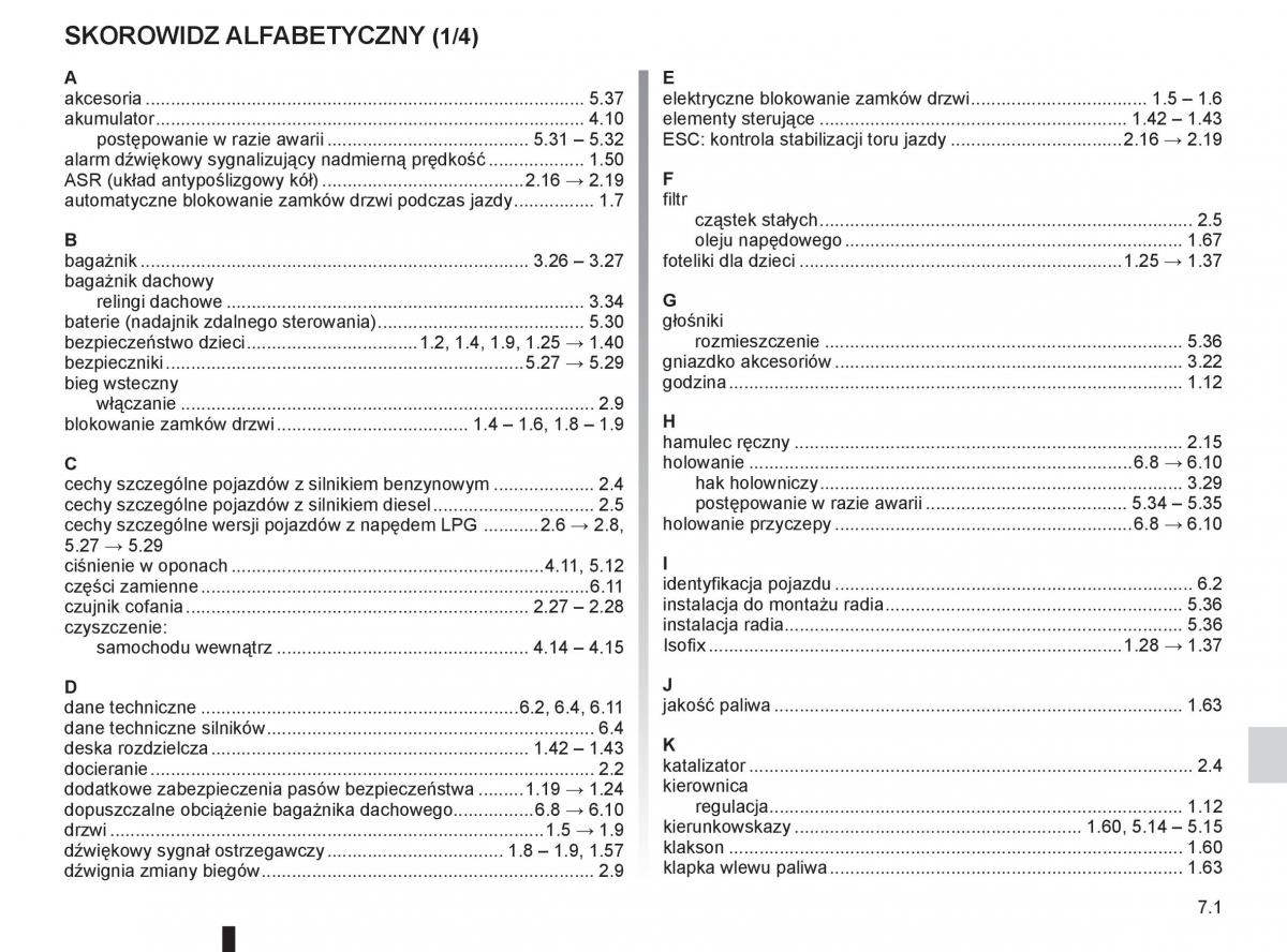 Dacia Sandero II 2 instrukcja obslugi / page 219
