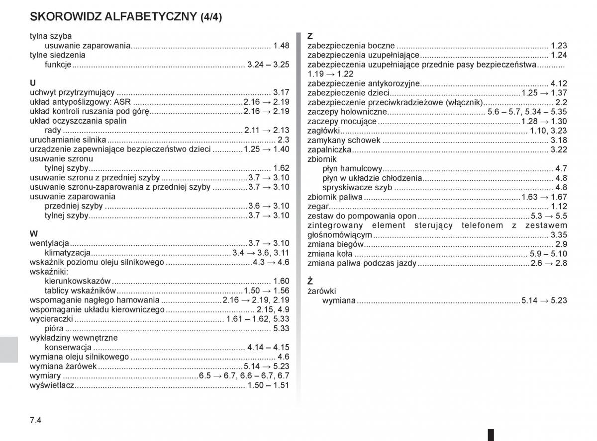 Dacia Sandero II 2 instrukcja obslugi / page 222