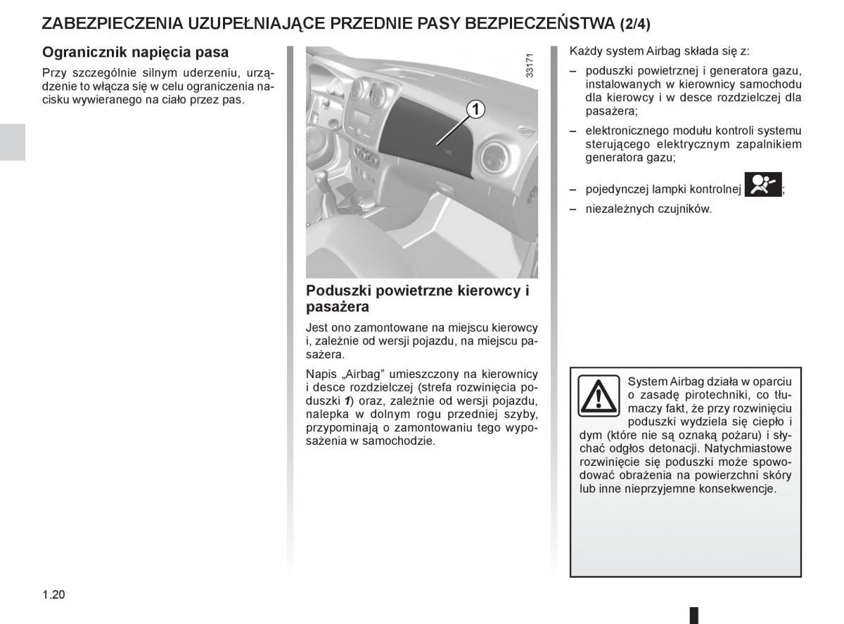 Dacia Sandero II 2 instrukcja obslugi / page 24